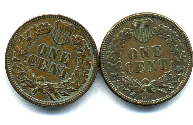 1885-And-1901-Indian-Cents
